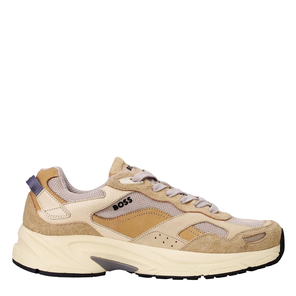 Hugo Boss Levitt Run Trainers - Open Beige 282